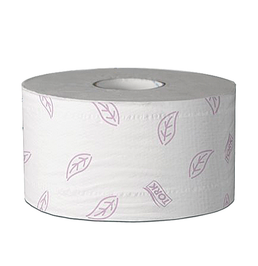 Toalettpapper SCA Toalettpapper T2 Mini Jumbo, lövmönstrat