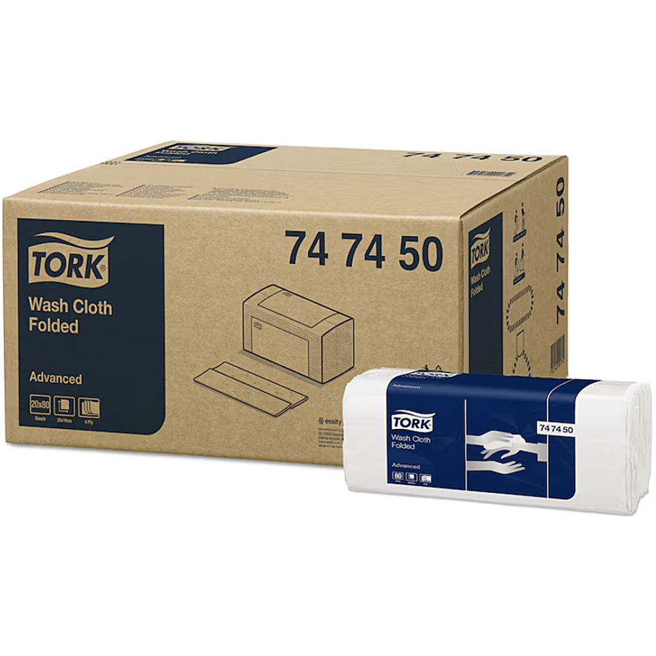 Tork pappershandduk Tork advanced vit (tvättlapp)