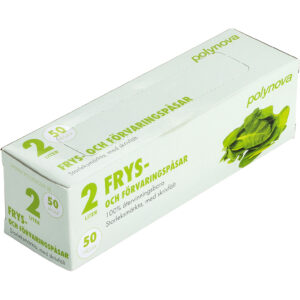 Plastpåse Frys 2 l