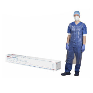 Förkläde Plast Genomskinligt 81x125 cm, 50 st/fp