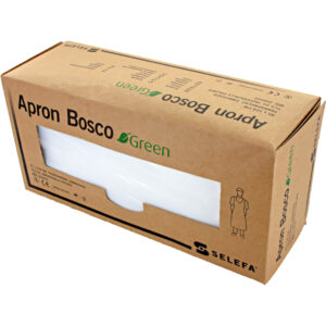 Plastförkläden Transparent