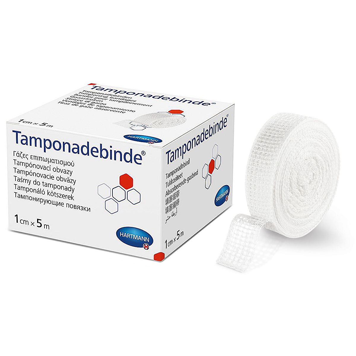 Tamponad, steril, 1 cm