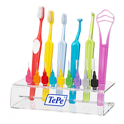 TePe Demomaterial Produktställ