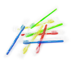 Engångstandborste Med tandkräm