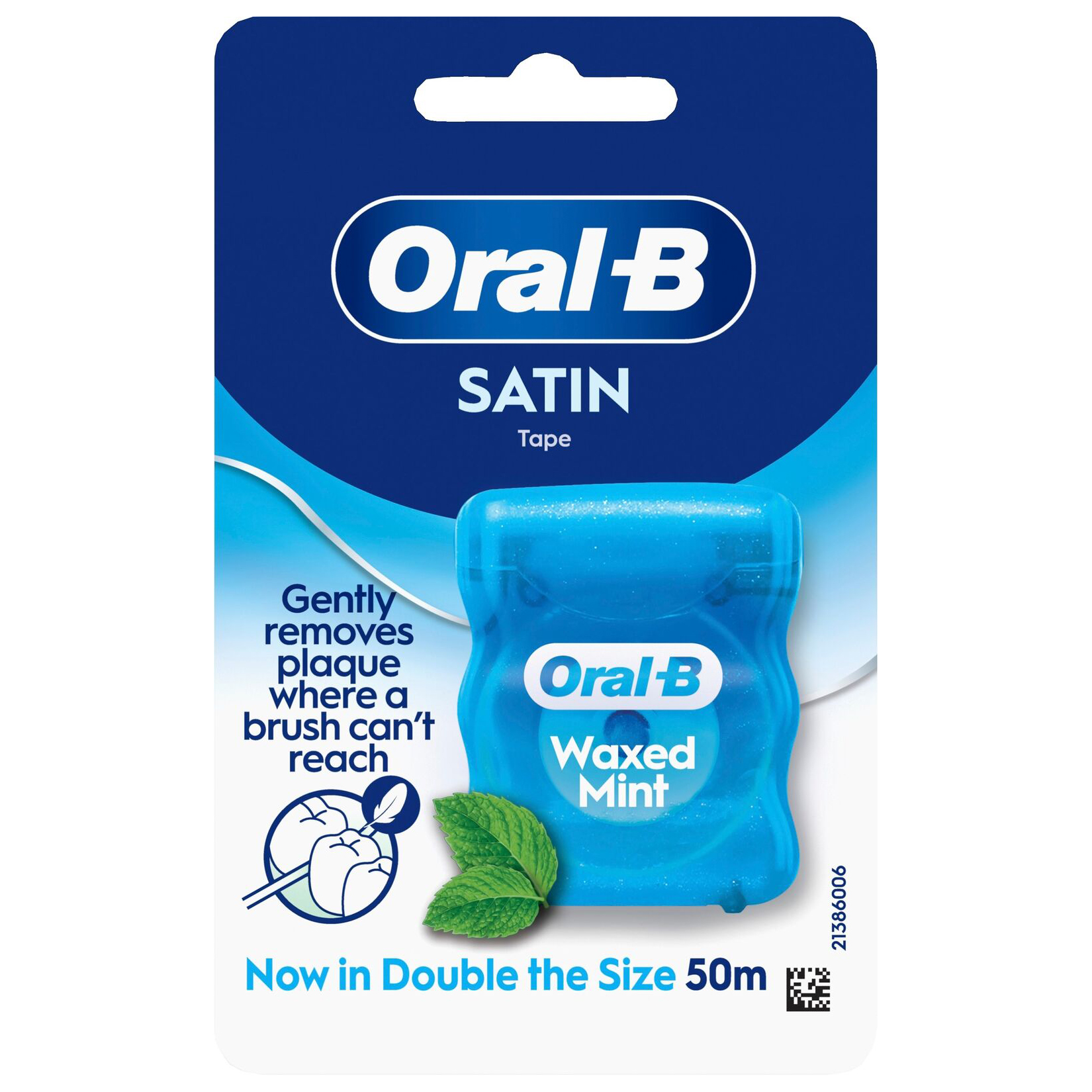 Oral B Satin Tape tandtråd, 12x50 m