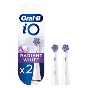 Oral-B Refillborstar IO Radiant, Vit