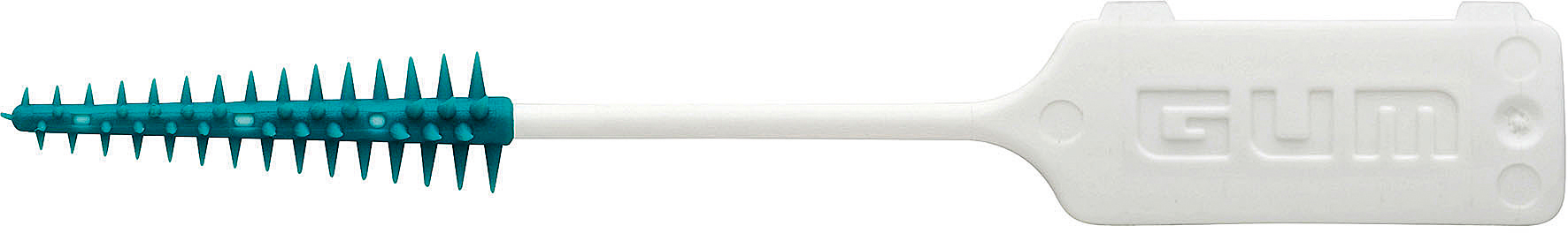 GUM Soft-Picks Original med fluor, large, mörkgrön