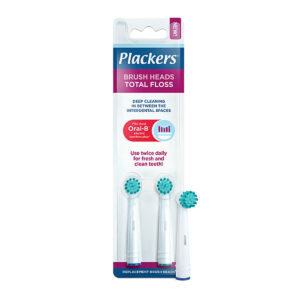 Plackers refill borstar Total Floss