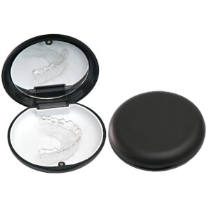 Premium Aligner box, svart med spegel
