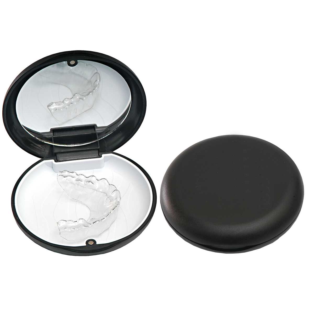 Premium Aligner box, svart med spegel