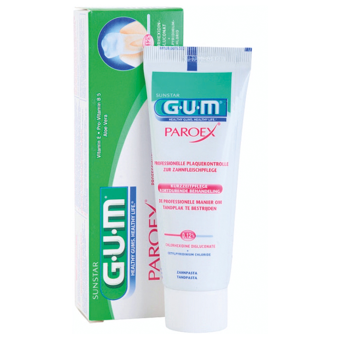 Gum Paroex Tandkräm Dentalgel 0,12 %