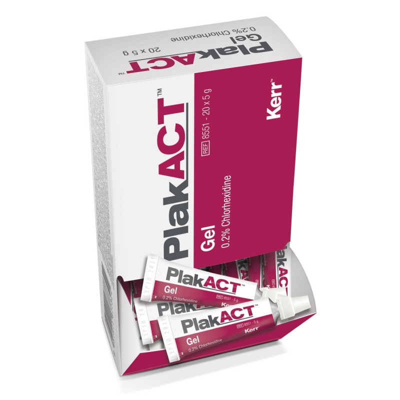 PlakAct Gel 0,2% Klorhexidin