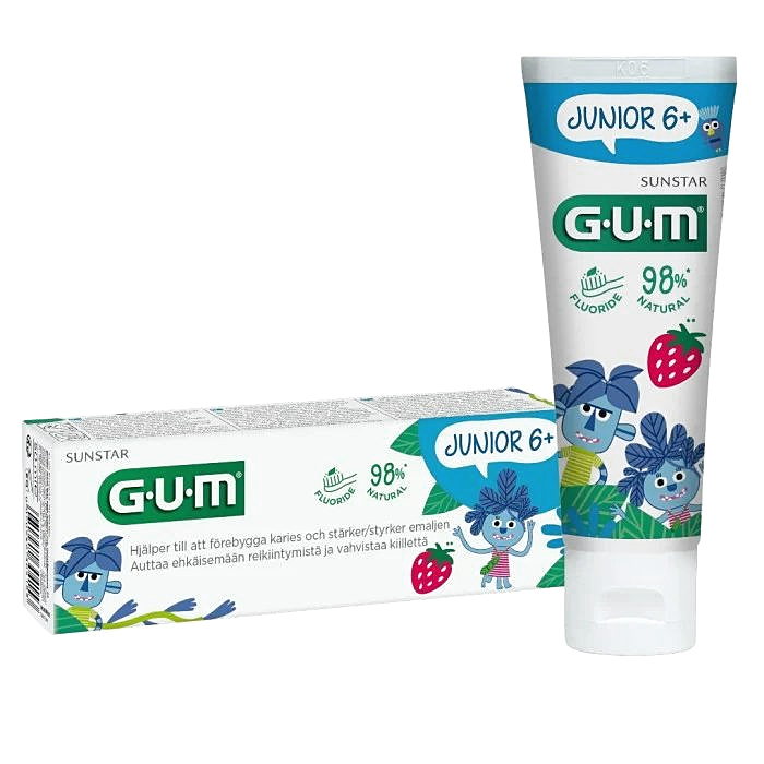 Gum Tandkräm Barn Jordgubb