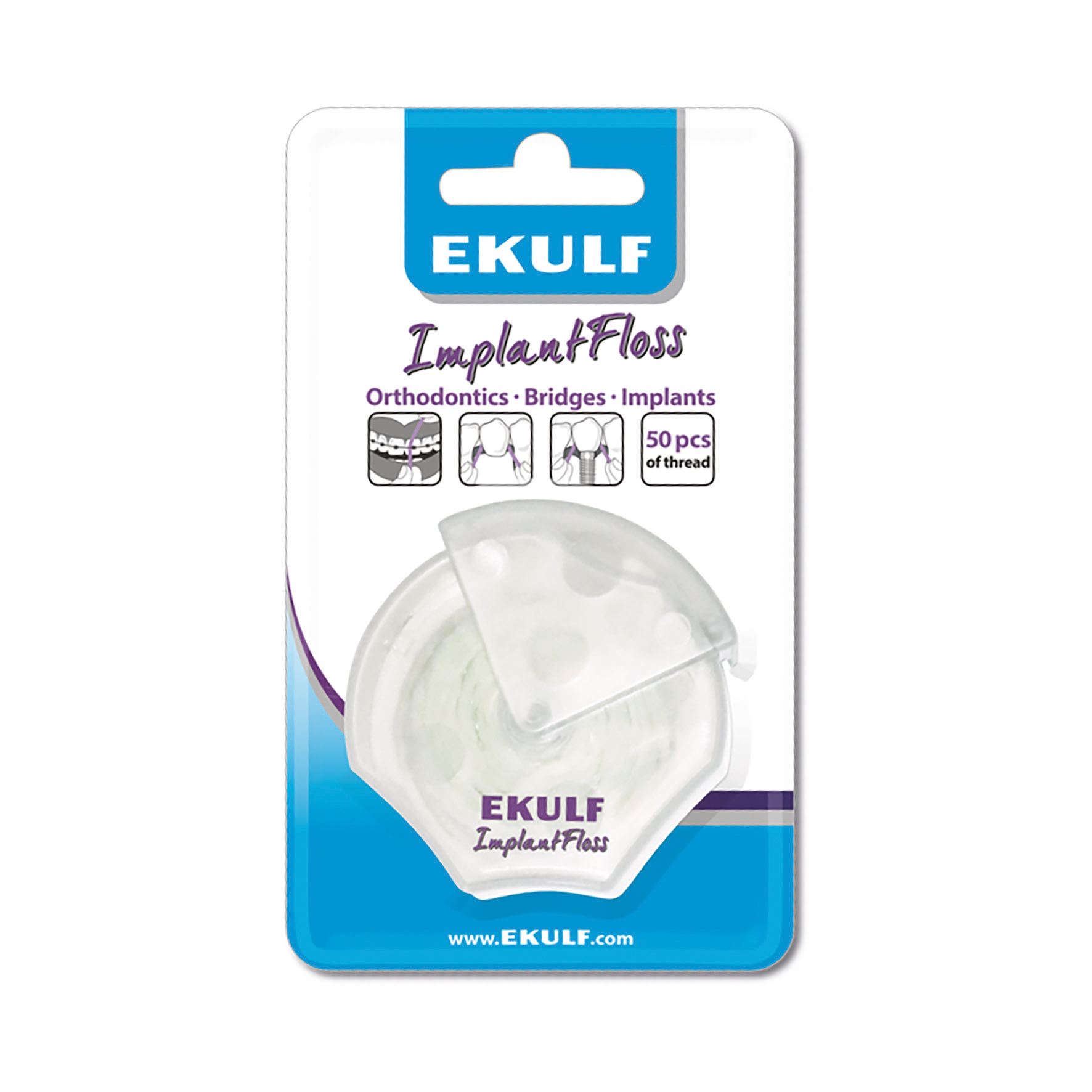 Ekulf Tandtråd Riser Floss, expanderande