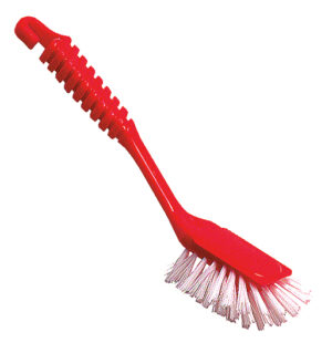 Diskborste Plastborste, med nylonborst