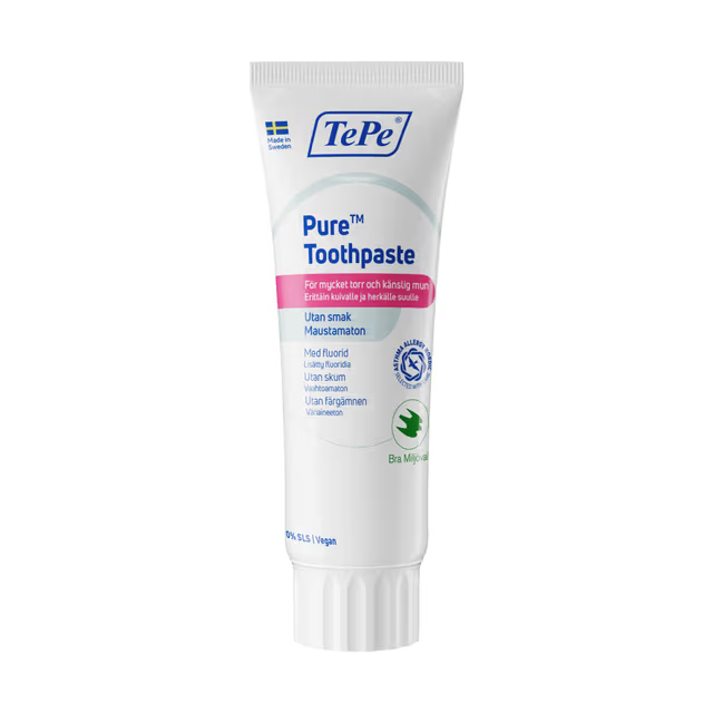 Tepe Pure tandkräm Pure utan smak