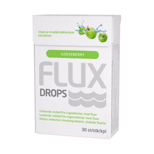 Flux dry mouth Drops krusbär