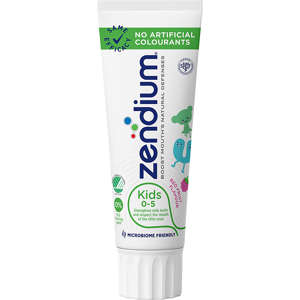 Zendium Tandkräm Kids 0-5, 12x75 ml