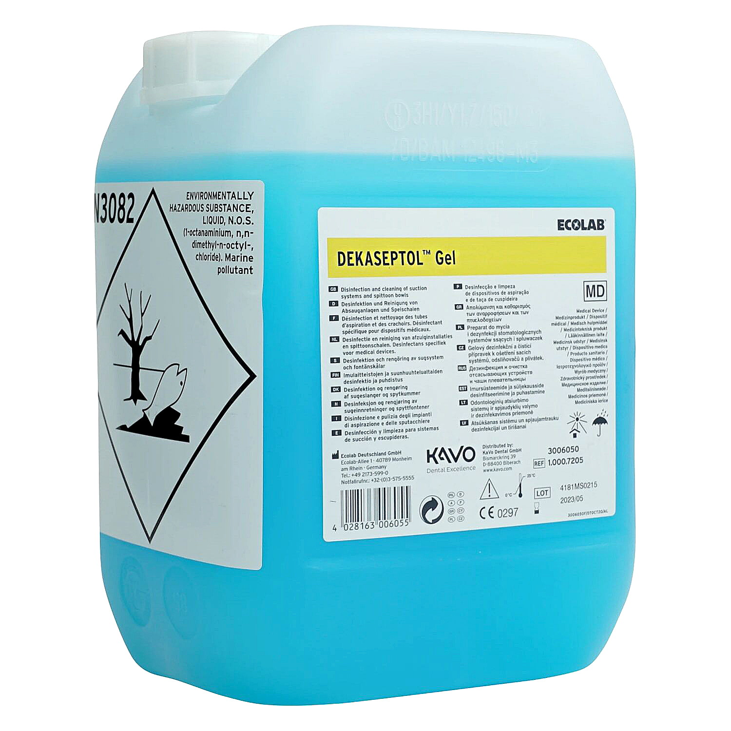 Dekaseptol Gel, dunk