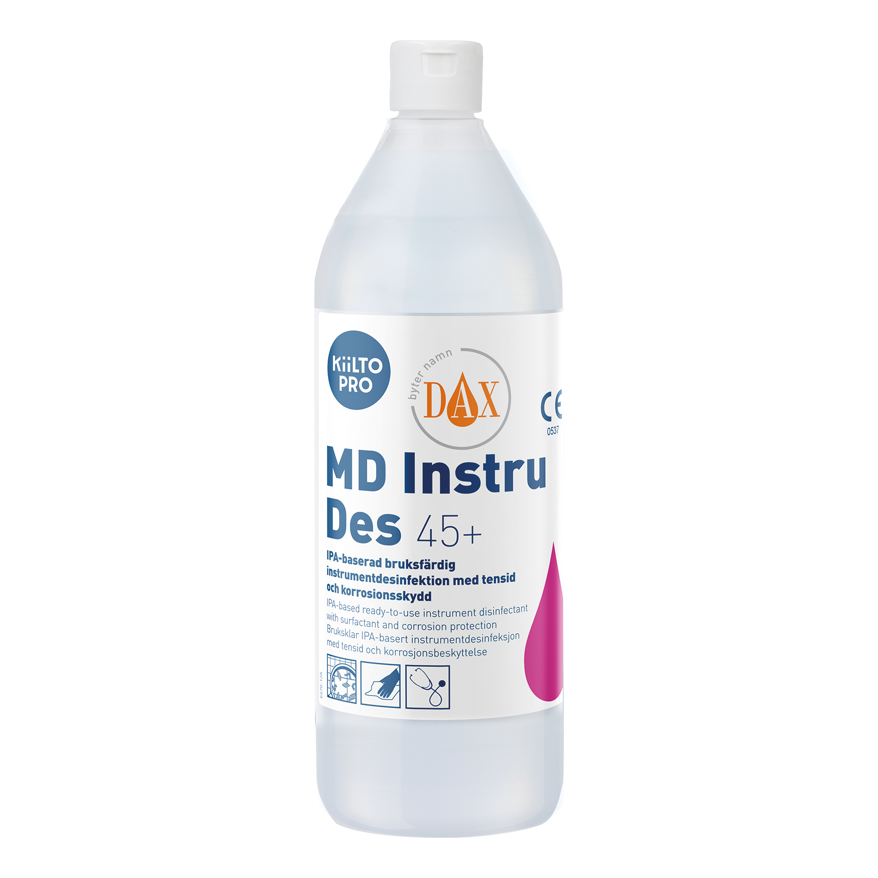 Kiilto Pro MD instrumentdesinfektion 45+ Dunk