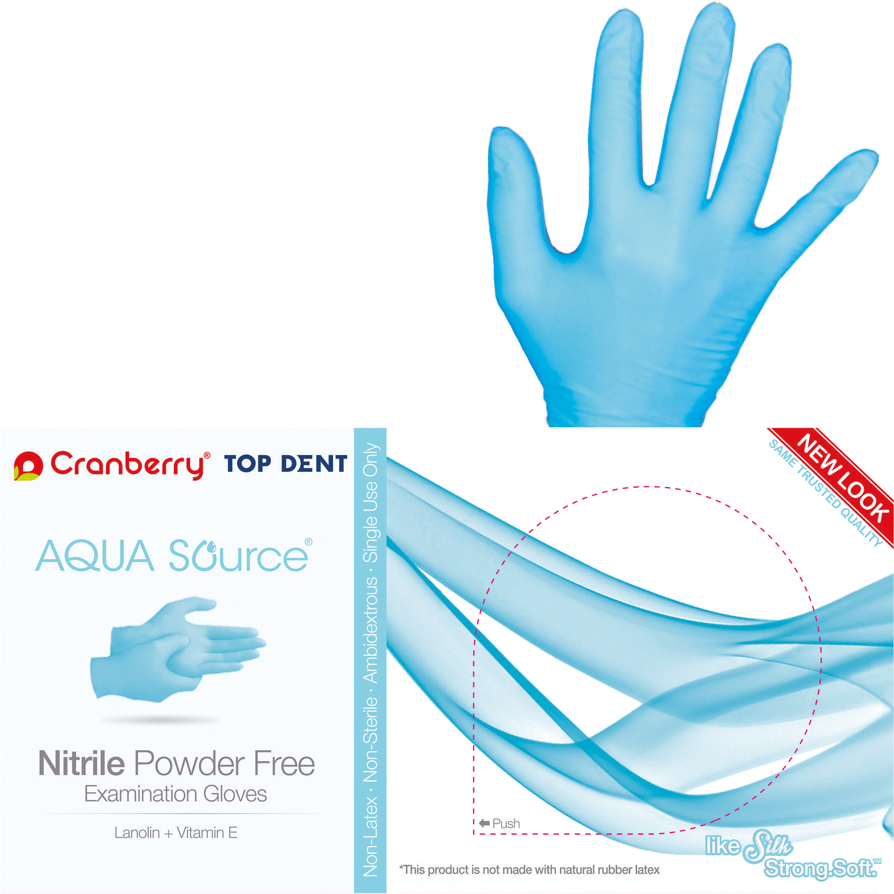 Top Dent Nitril PF Aqua Source Small