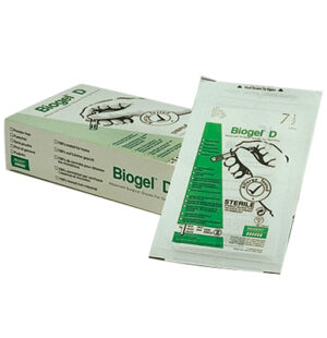 Biogel D Latex PF Op.handske latex steril Nr 6,5