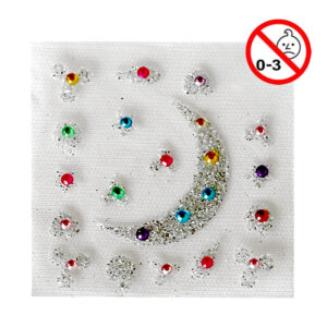 Leksaker, klistermärken m/glitterstenar, 120 ark