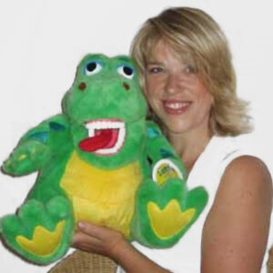 Leksaker demodocka Alligator, styck