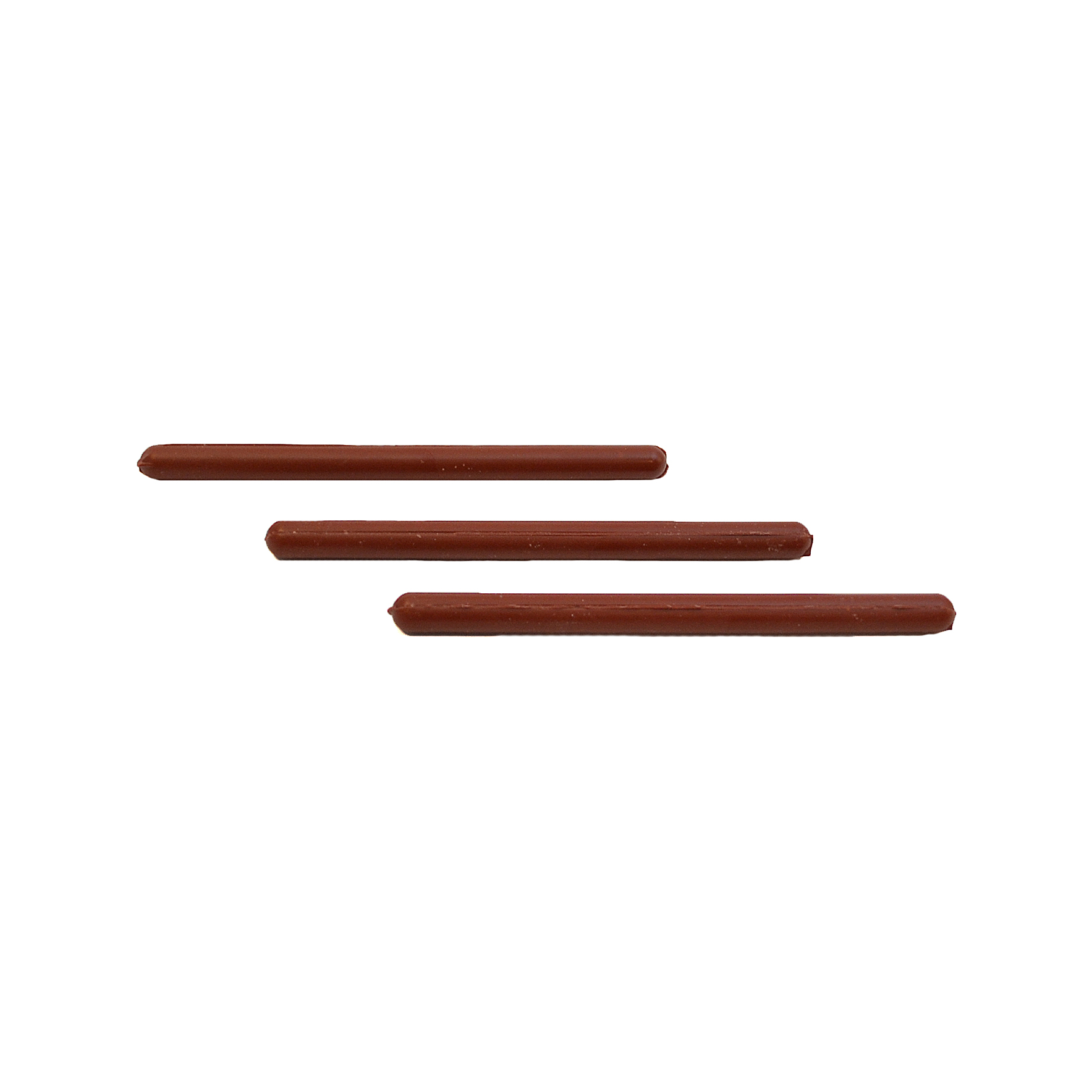 Termoplastiska stänger Stänger, röd-bruna