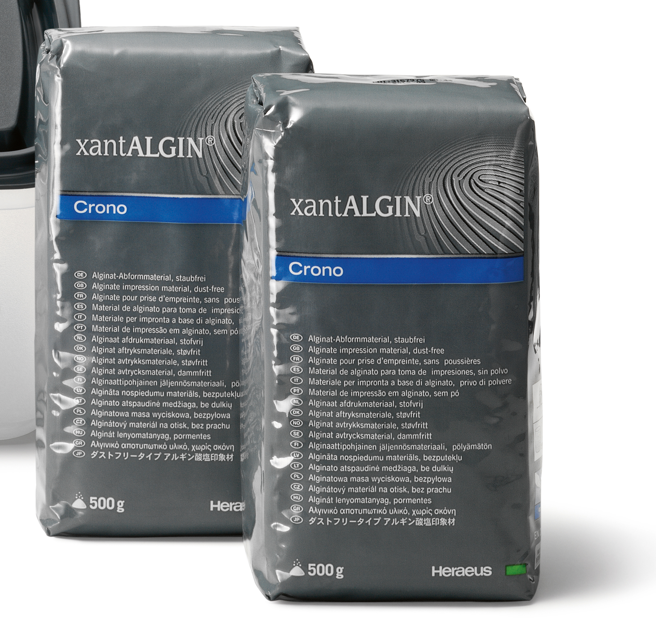 Xantalgin Crono Snabbstelnande, burk med mått